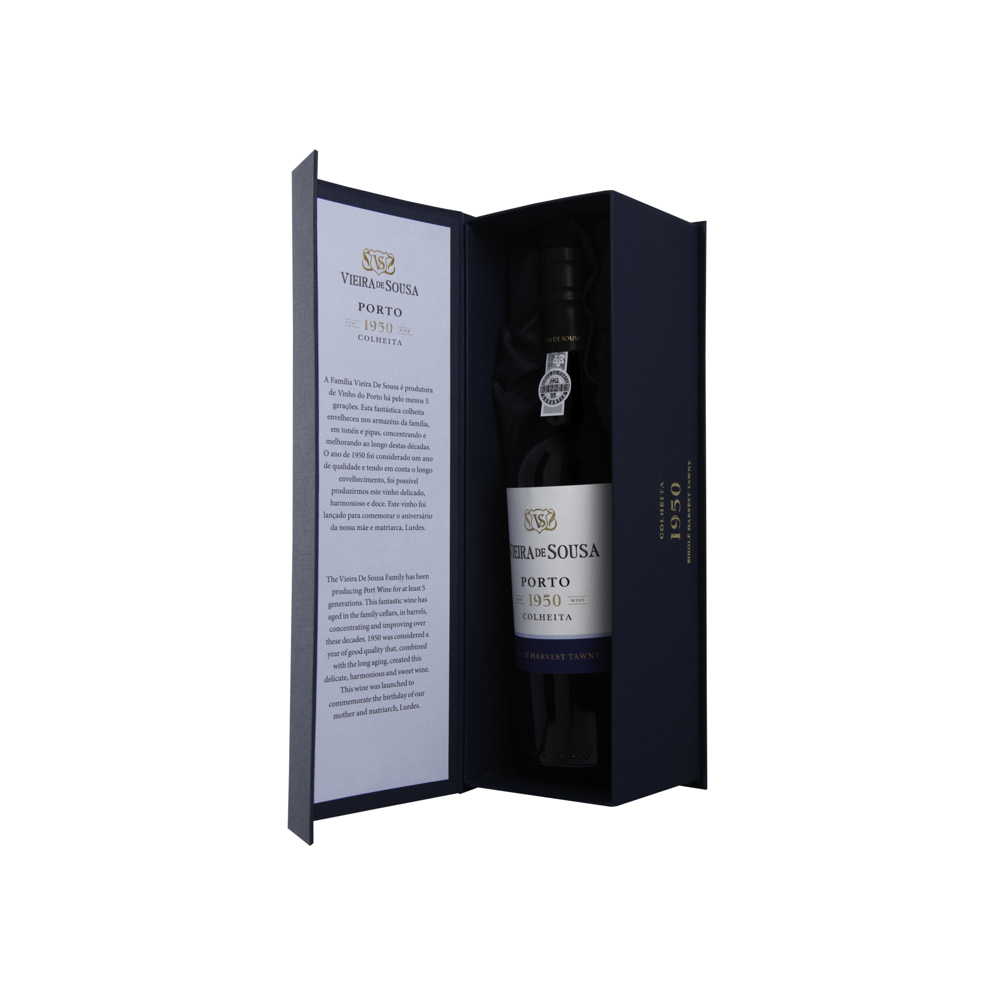 Vieira de Sousa Colheita 1950 Port, DOC