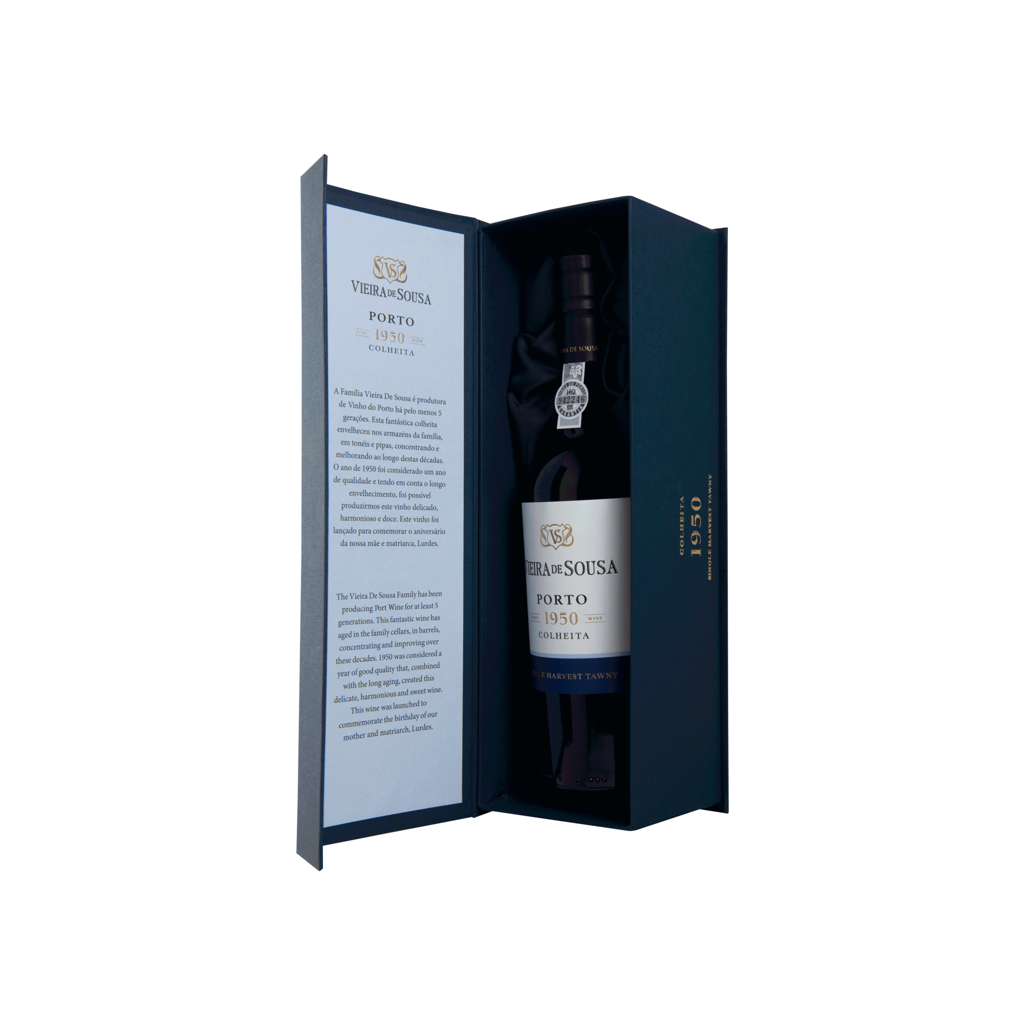 Vieira de Sousa Colheita 1950 Port, DOC